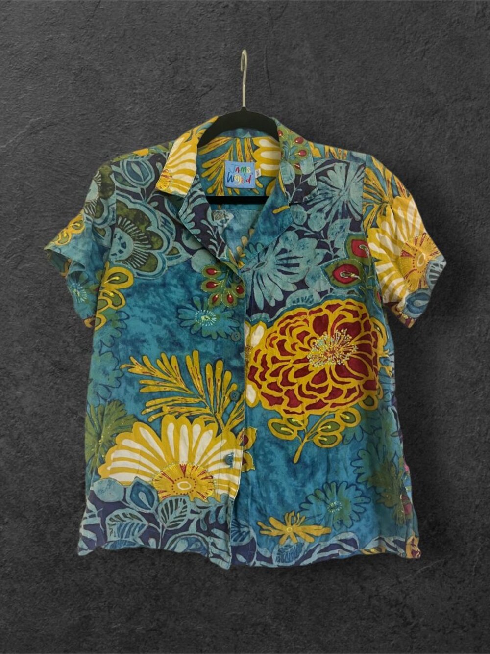 Jams World Tropical Floral Button-Down Shirt